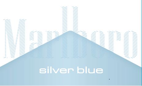 Marlboro Silver Blue Label With Blue Roof Device Device mark 4306553 Trademark