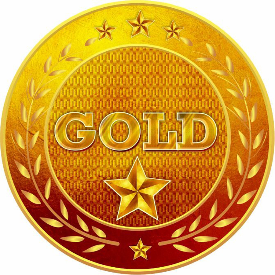 Gold With Device Of Star Device mark 4308412 Trademark