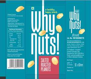 Why Nuts! Device mark 4308694 Trademark