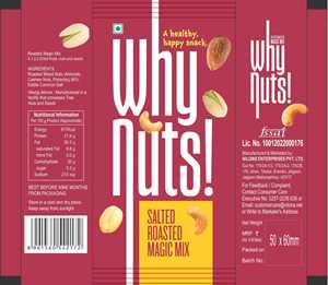 Why Nuts! Device mark 4308695 Trademark