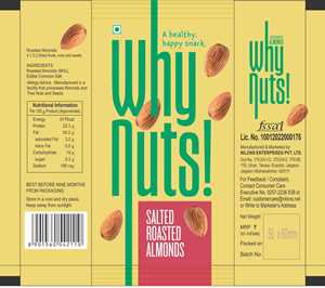Why Nuts! Device mark 4308696 Trademark