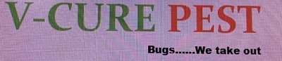 V- Cure Pest- Bugs... We Take Out Device mark 4309720 Trademark