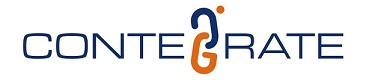 Logo Of "contegrate" With G Represented As A "chain" (supply Chain) And A "dot" On The Top Right Hand Side Device mark 4319742 Trademark