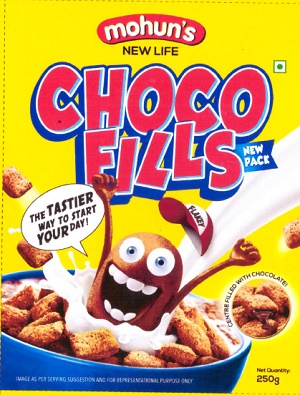 Mohun's New Life Choco Fills Device mark 4330239 Trademark