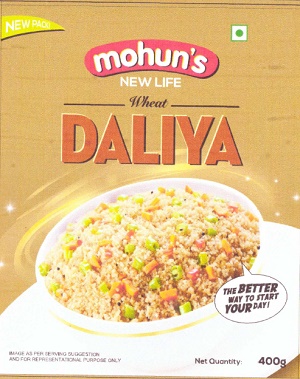 Mohun's New Life Wheat Daliya Device mark 4330245 Trademark