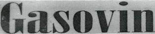 Gasovin Device mark 2626354 Trademark