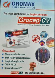 Grocep Cv Device mark 4336212 Trademark