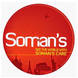 Soman’s Leisure Tours India Private Limited Device mark 4338185 Trademark