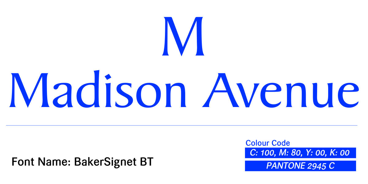 Madison Avenue Device mark 4340966 Trademark