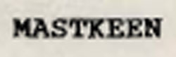 Mastkeen Device mark 4341308 Trademark