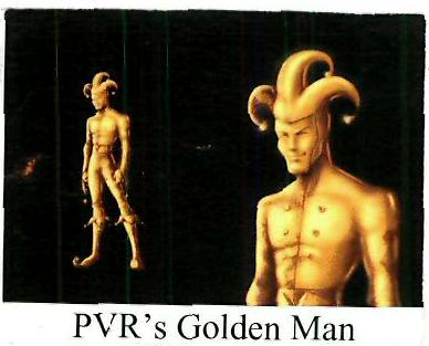 Pvr's Golden Man Device mark 4342002 Trademark