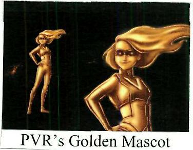 Pvr's Golden Mascot Device mark 4342004 Trademark