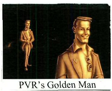 Pvr's Golden Man Device mark 4342005 Trademark