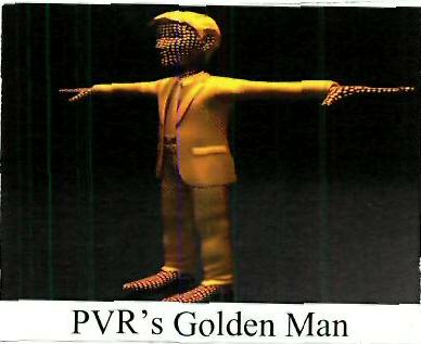 Pvr's Golden Man Device mark 4342010 Trademark