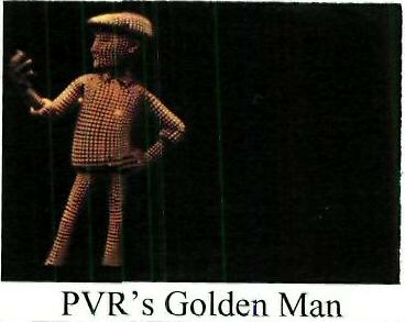 Pvr's Golden Man Device mark 4342024 Trademark