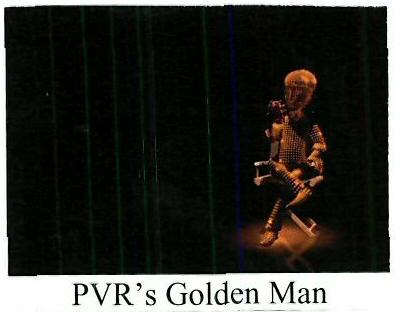Pvr's Golden Man Device mark 4342026 Trademark