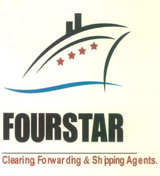 Fourstar Clearing Forwarding & Shipping Agents. Device mark 4343445 Trademark