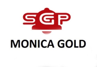 Monica Gold With Logo Sgp Device mark 4344843 Trademark