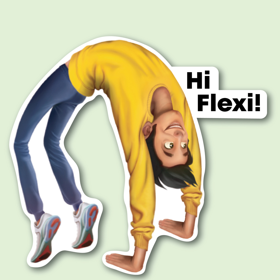Hi Flexi With Device Of Man Device mark 4346337 Trademark
