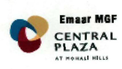 Emaar Mgf Central Plaza (lable) Device mark 2096090 Trademark