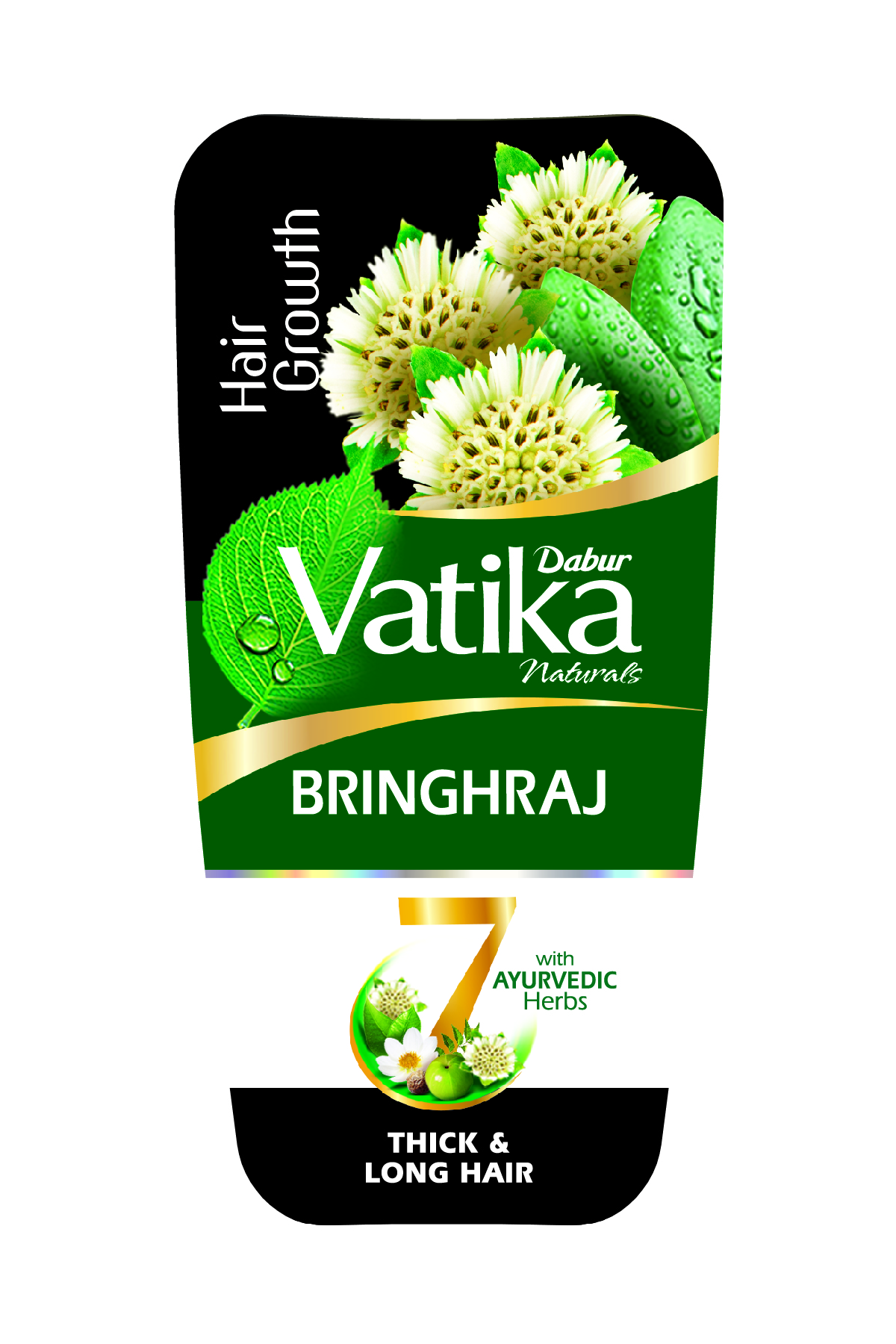 Dabur Vatika Naturals Label Device mark 4369098 Trademark