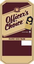 Officer's Choice Rare Xxx Rum Device mark 4371876 Trademark