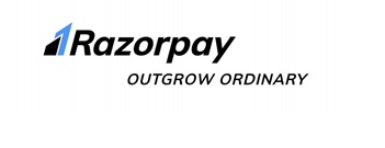 Razorpay-outgrow Ordinary (device With Tagline) Device mark 4375154 Trademark