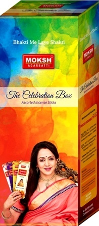 Moksh The Celebration Box (label) Device mark 4387283 Trademark