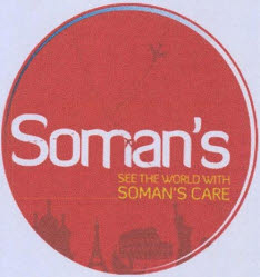 Soman's Leisure Tours India Private Limited Device mark 4390998 Trademark