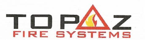 Topaz Fire Systems (label) Device mark 4391608 Trademark