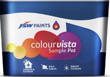 Jsw Paints Colourvista (label) Device mark 4416457 Trademark