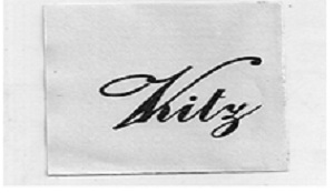 Vhitz (with Device) Device mark 4426519 Trademark
