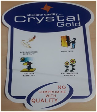Crystal Gold Device mark 4429749 Trademark