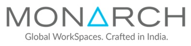 Monarch Global Workspaces. Crafted In India. Device mark 4443613 Trademark