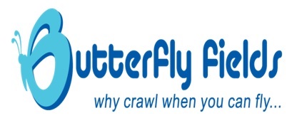 Butterfly Fields With Tagline Why Crawl When You Can Fly... Device mark 4453663 Trademark