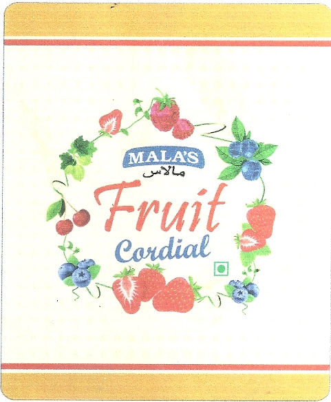 Mala's Fruit Cordial Device mark 4450408 Trademark