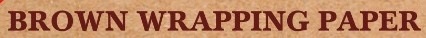 Brown Wrapping Paper Device mark 4455076 Trademark