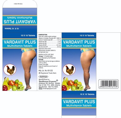 Vardavit Plus Device mark 4451786 Trademark