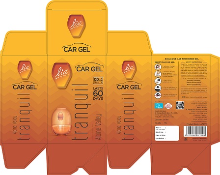 Lia Car Gel Alpine Valley Device mark 4461096 Trademark