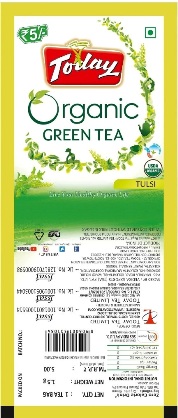 Today Organic Green Tea Tulsi Device mark 4465106 Trademark