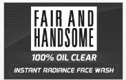 Fair And Handsome 100% Oil Clear Instant Radiance Face Wash Device mark 4461955 Trademark